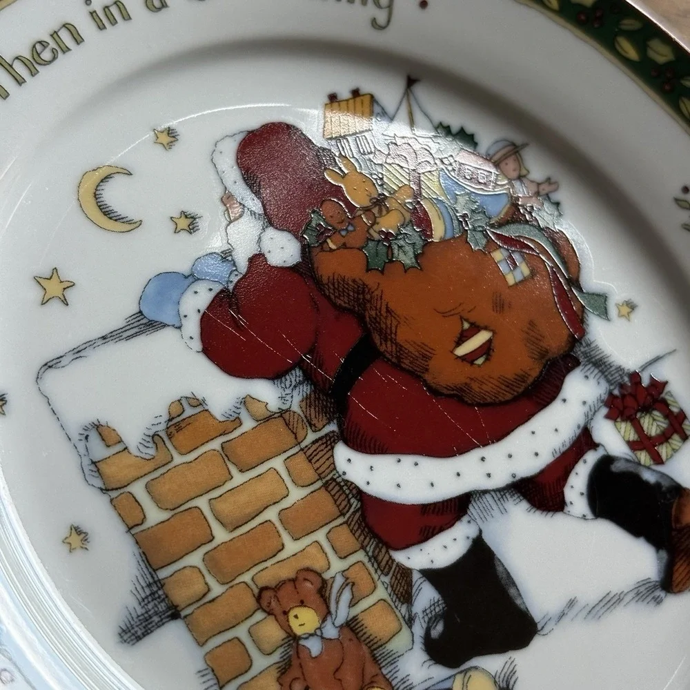 PORTMEIRION STUDIO 4-PC Susan Winget A CHRISTMAS STORY 8